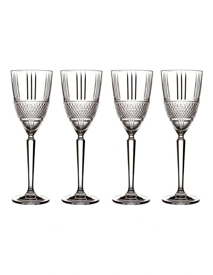 Verona Wine Glass Gift Box Set of 4 255ml in White
