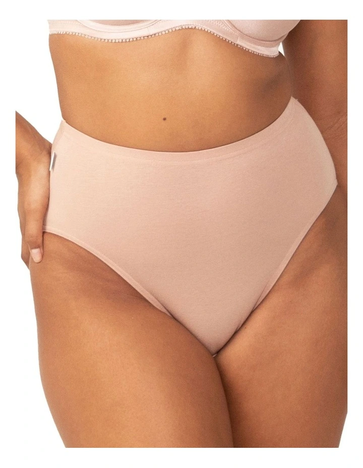 Hikini Brief 2 Pack in Navy/Beige