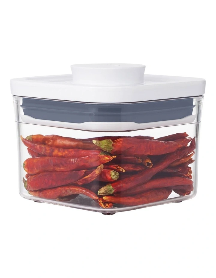 POP Small Square Mini Container 400ml in White