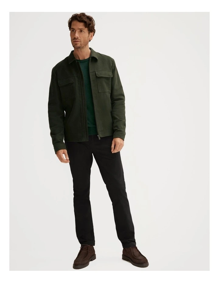 Regular Chino Pant in Black