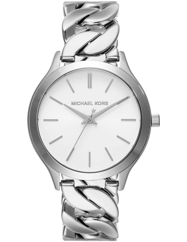 Runway Analogue Watch in Silver