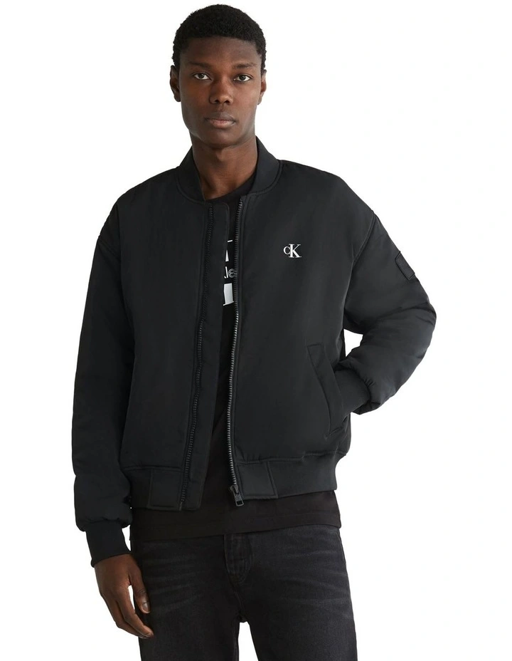 Bomber Jacket in Black