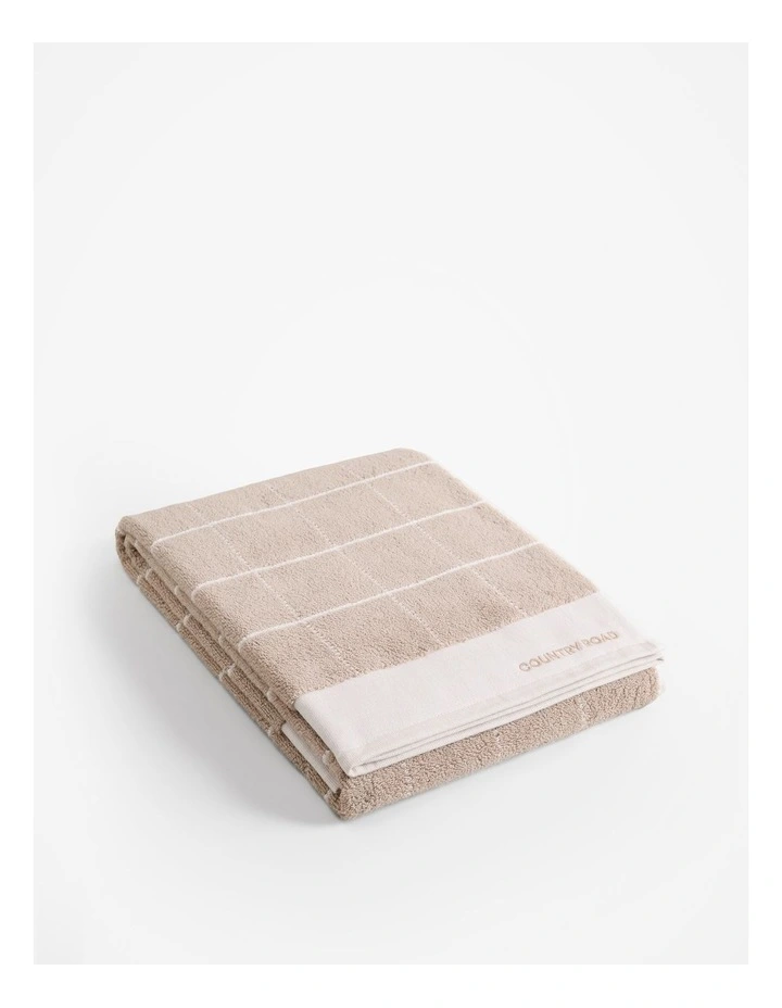 Kiko Australian Cotton Bath Sheet in Natural