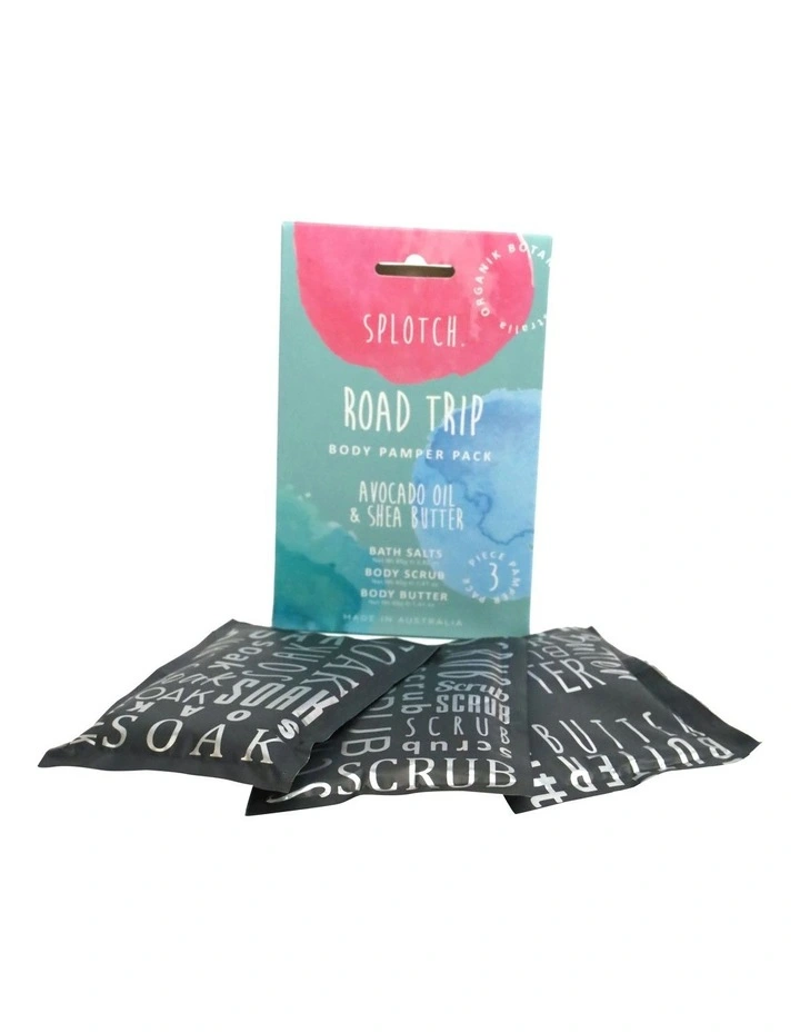 Splotch Avocado Oil & Shea Butter Road Trip Body Pamper Pack
