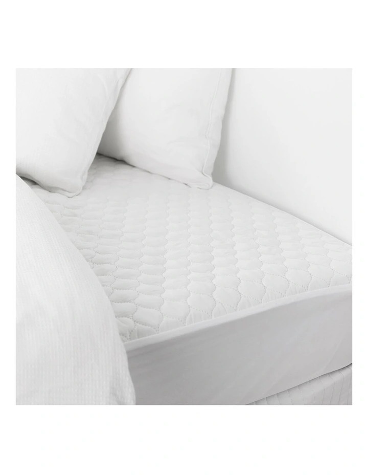Comfortech Allergy Plus Mattress Protector in White