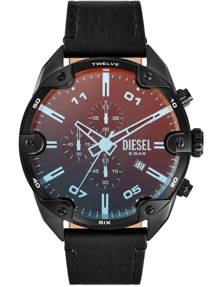 Spiked Chronograph DZ4667 Watch in Black