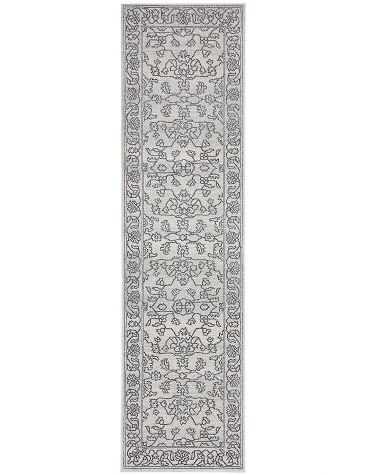 Paradise Bjorn Runner Rug in Grey