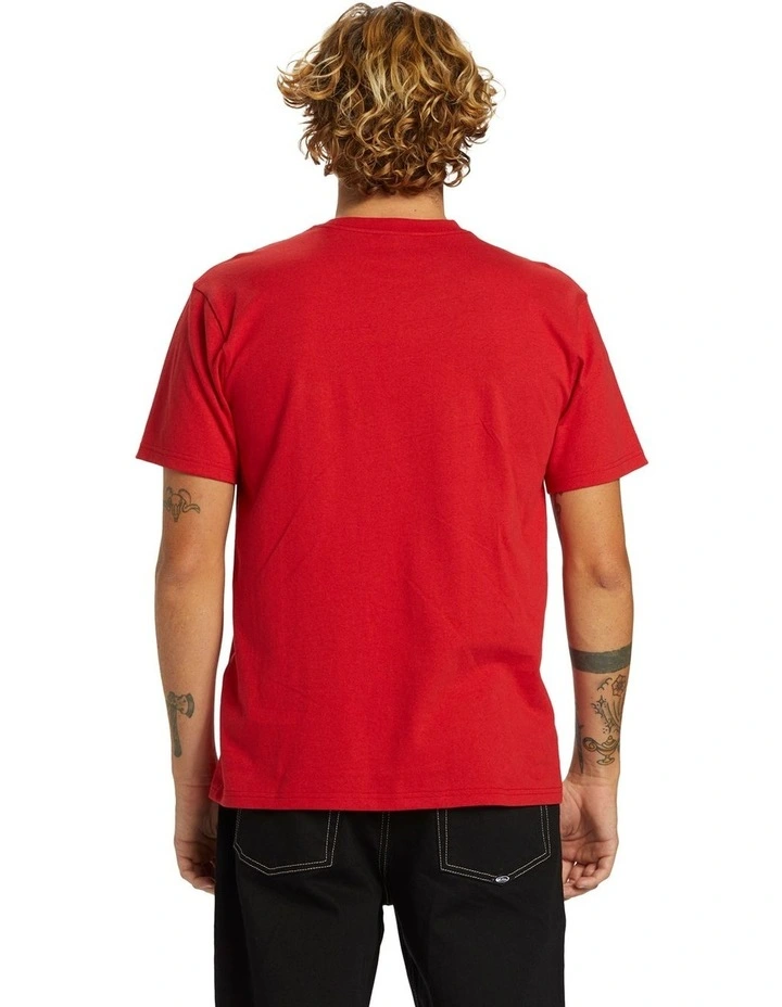 Saturn T-shirt in Salsa