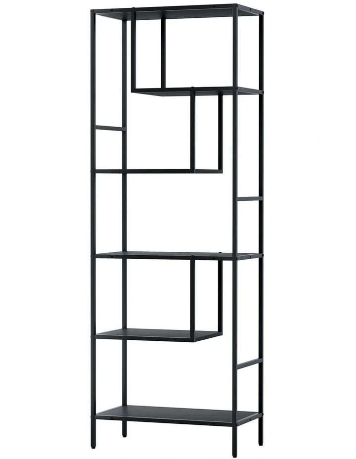 Bookshelf 5 Tiers in Black