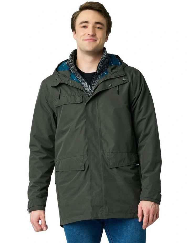 Kuma Kit Waterproof Jacket in Forest
