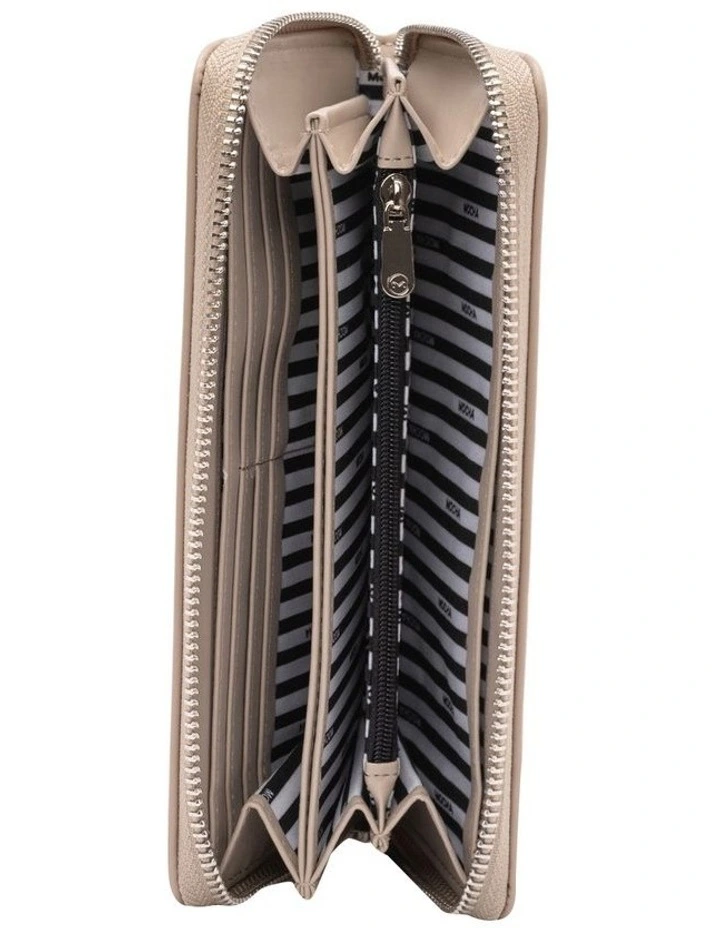 Medina Long Wallet in Almond