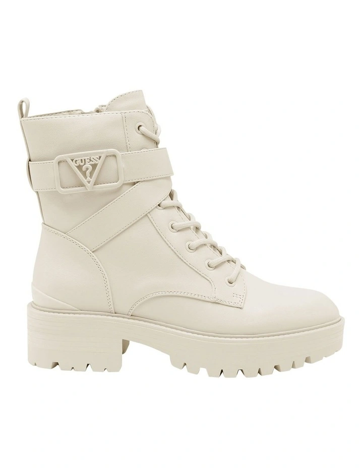 Highs Boot in Cream