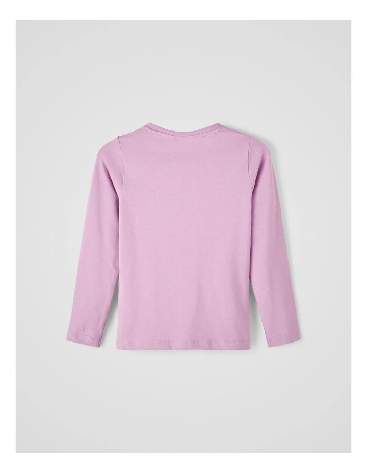 Hope Long Sleeve Top in Violet Tulle