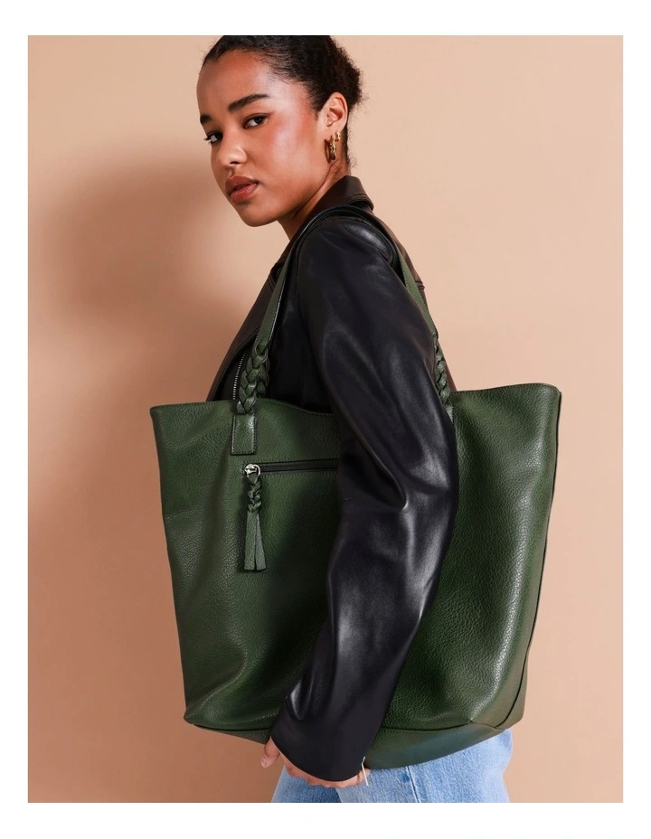 Michelle Tote Bag in Khaki