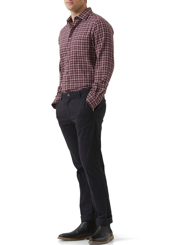 Gunn Slim Chino Pant Short Leg Midnight