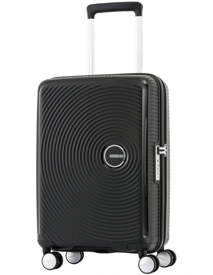 Curio 2 55cm Spinner Suitcase in Black