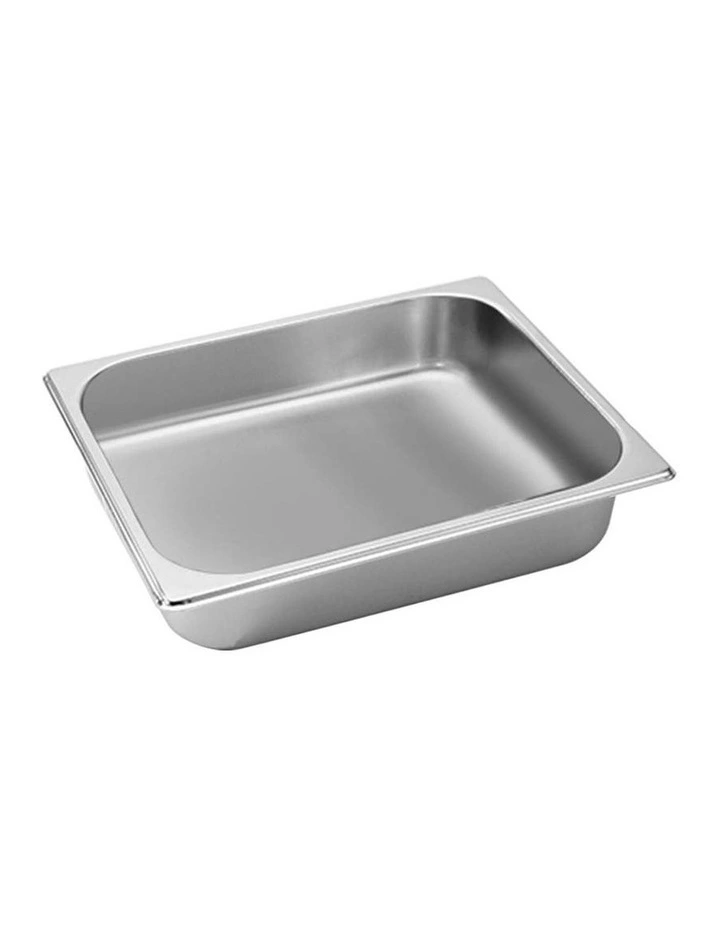 Gastronorm Stainless Steel Pans Tray 6.5cm Deep in Silver
