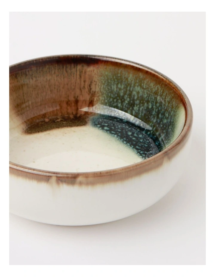 Esperance Poured Speckle Tapas Bowls 11cm Set of 4 in Green