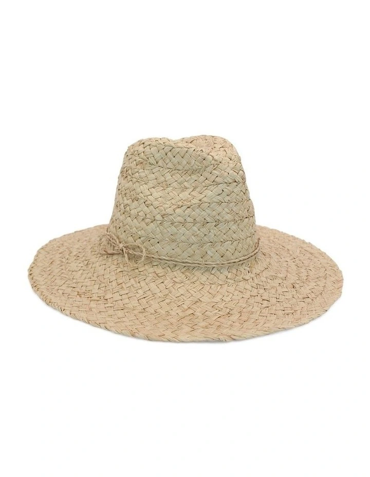 Elyse Fedora Hat in Natural