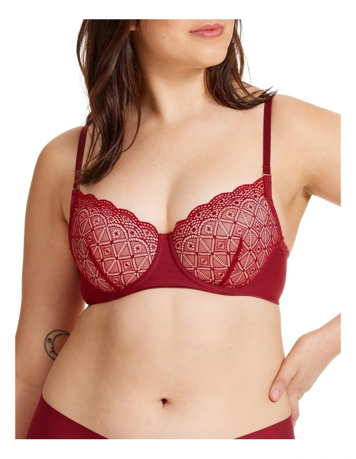 Eternal Contour Bra in Rhubarb