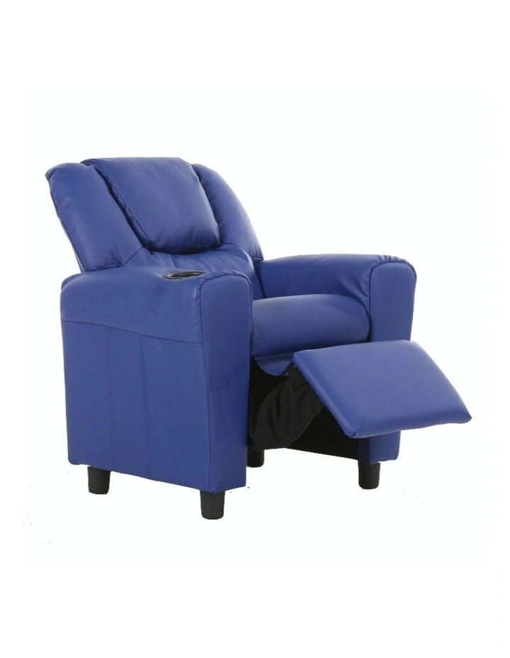Recliner Chair Sofa in Blue