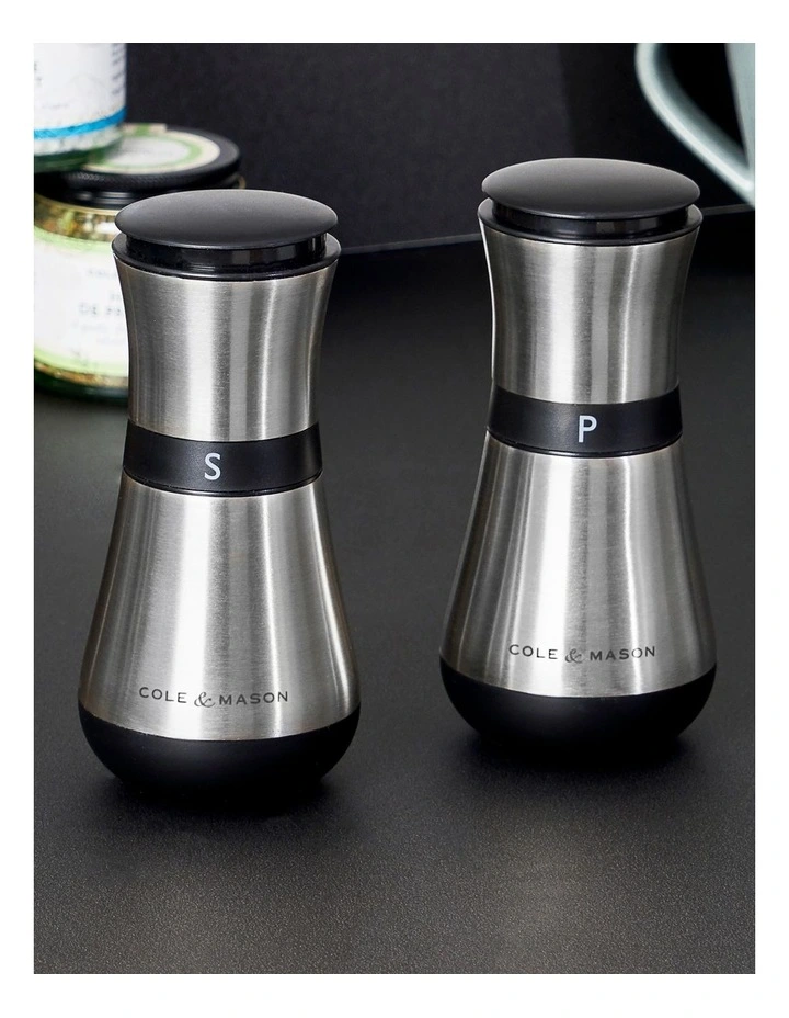 Henley Salt And Pepper Mills Gift Set 13.5cm