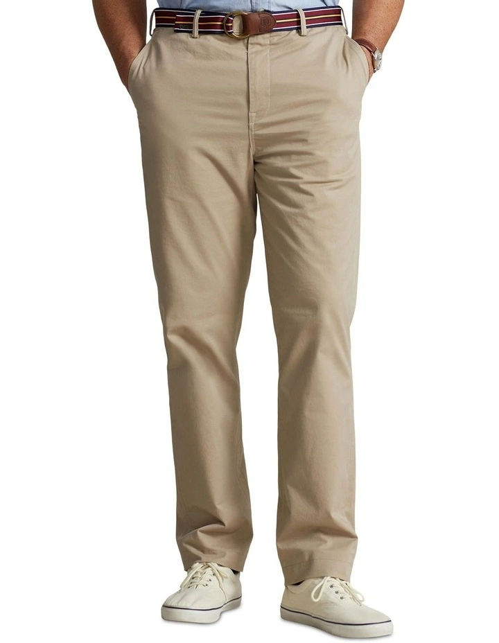 Stretch Classic Fit Chino Pant in Beige