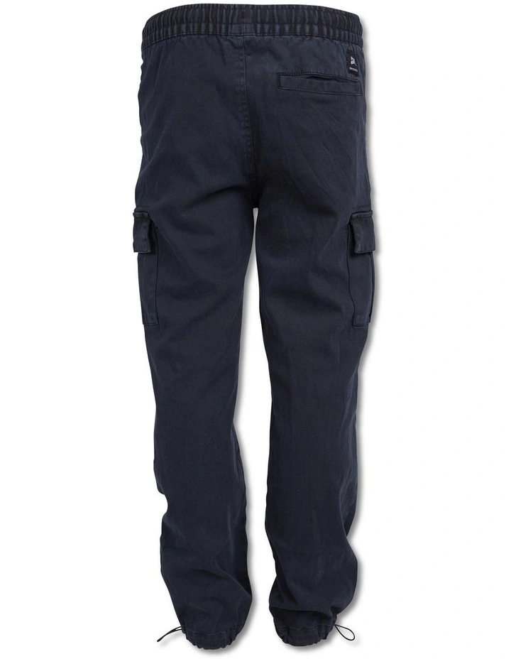 Team Pant (3-7 Years) in Washed Black