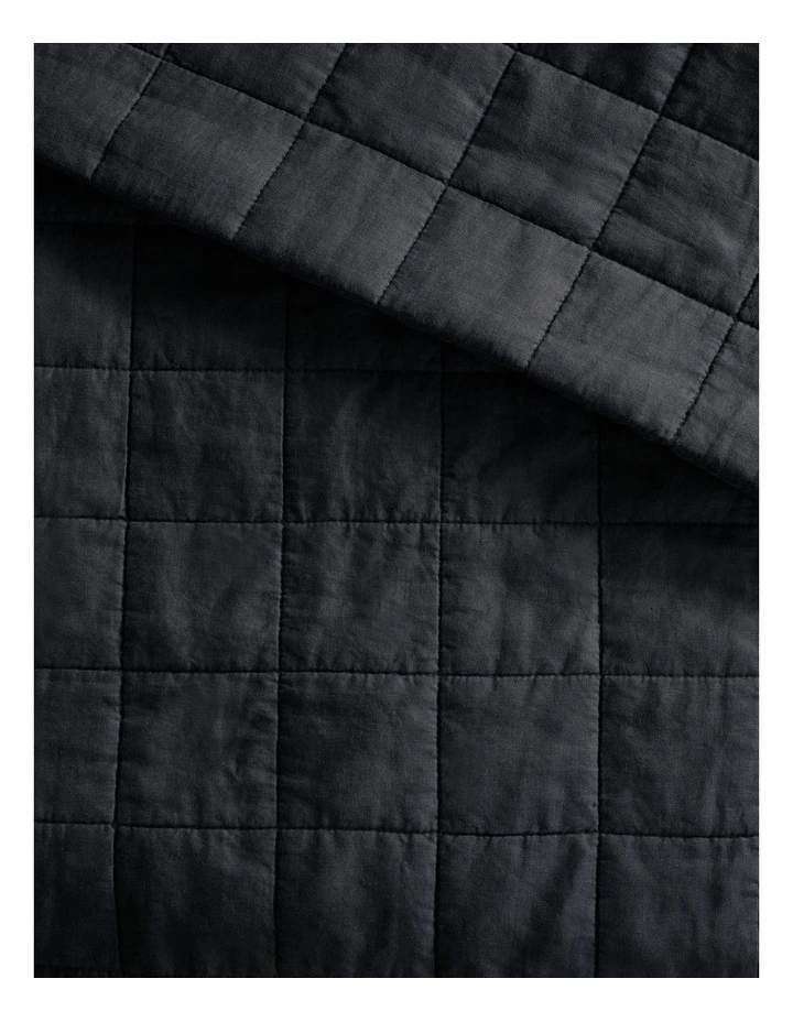 Abbotson Bedcover in Carbon