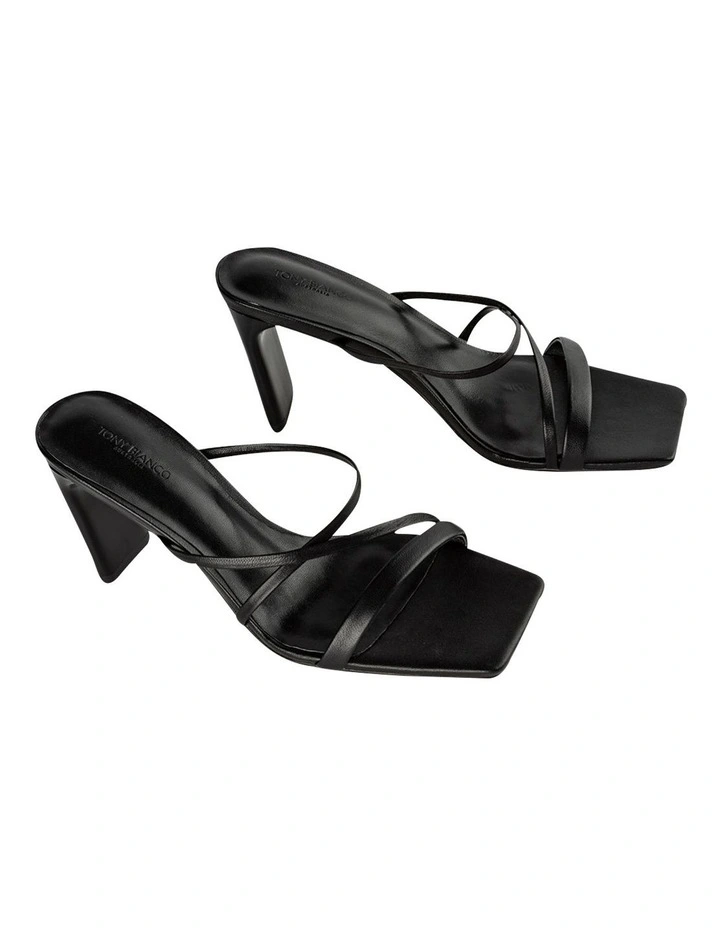 Classic Black Nappa Heels