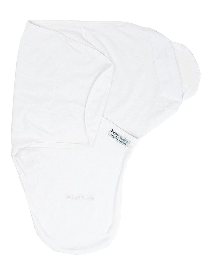 Swaddlewrap Small (0-3M) in White
