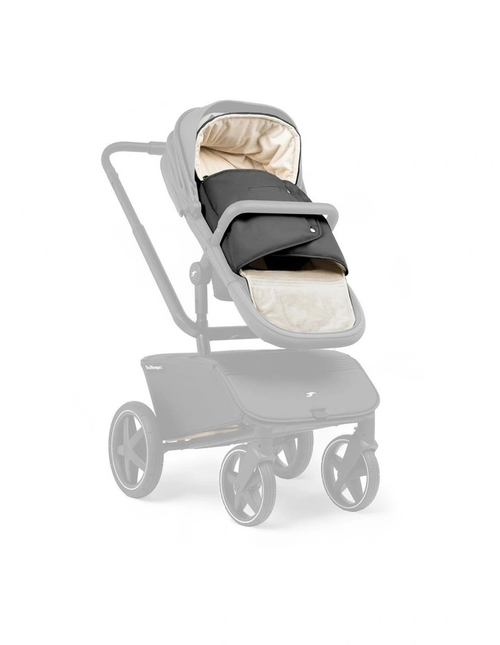 Foot Muff Pram in Black
