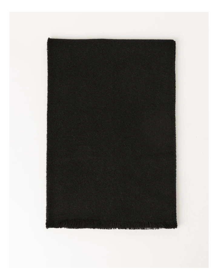 Essential Woven Scarf in Navy