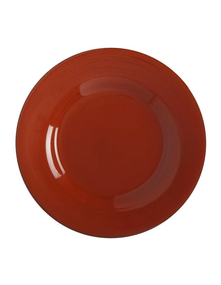 Portofino Rimmed Soup 25cm Terracotta