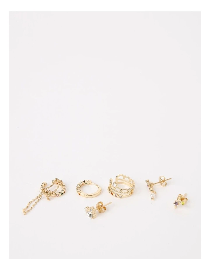 Single Earring Multipack 6pk in Assorted