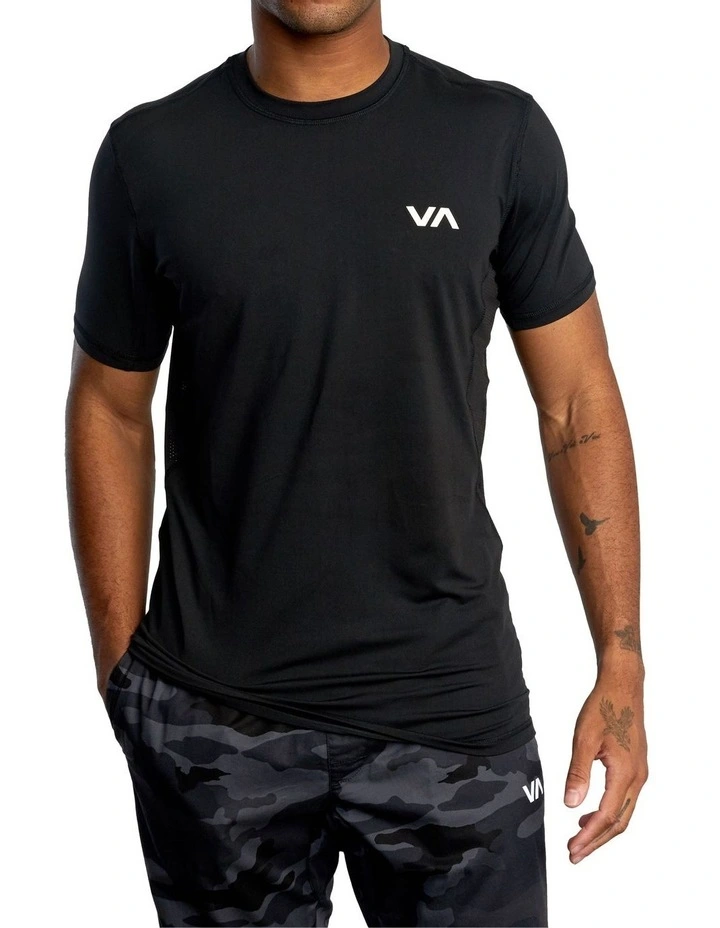 Sport Vent Short Sleeve T-Shirt Black