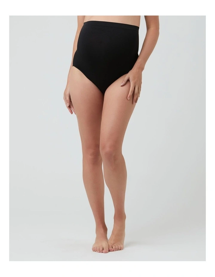 Seamless Briefs 3 Pack in Black