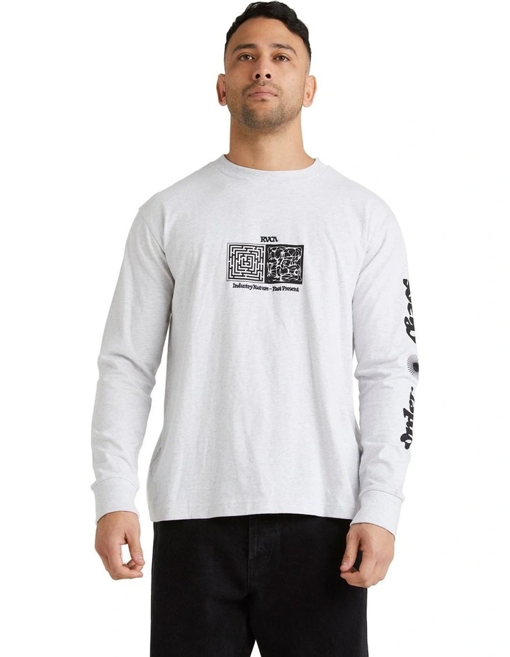Order And Chaos T-shirt in Light Marle