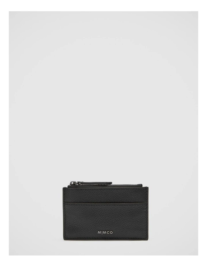 Classico Duo Card Wallet in Black Gunmetal