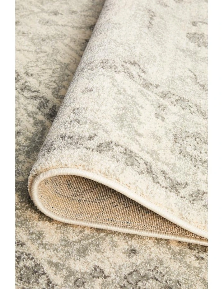 Evoke Winter Transitional Rug in White