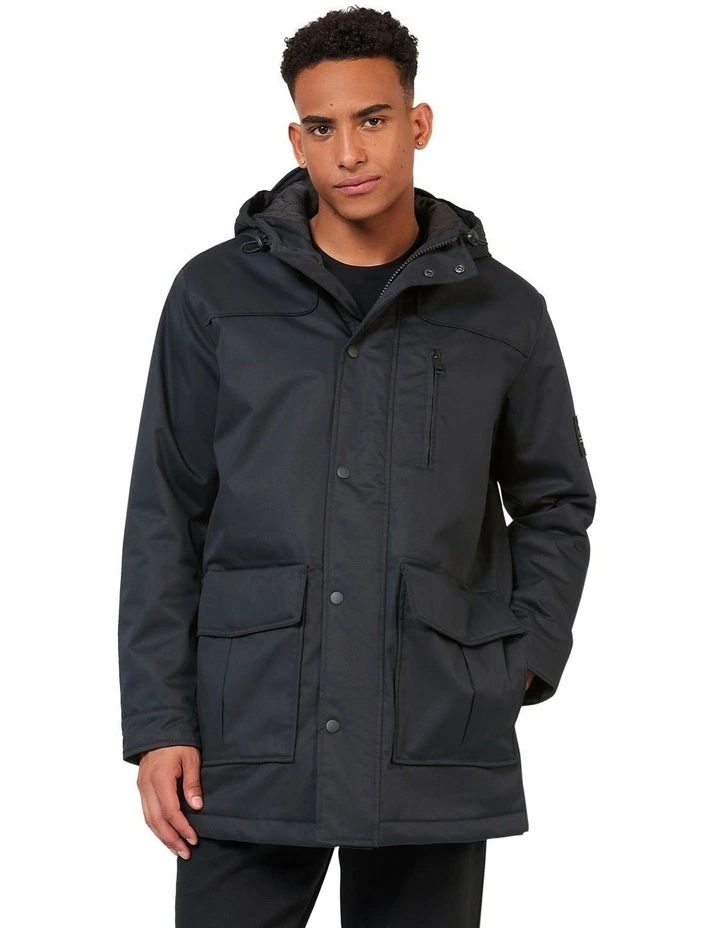 Heavy Parka in Black