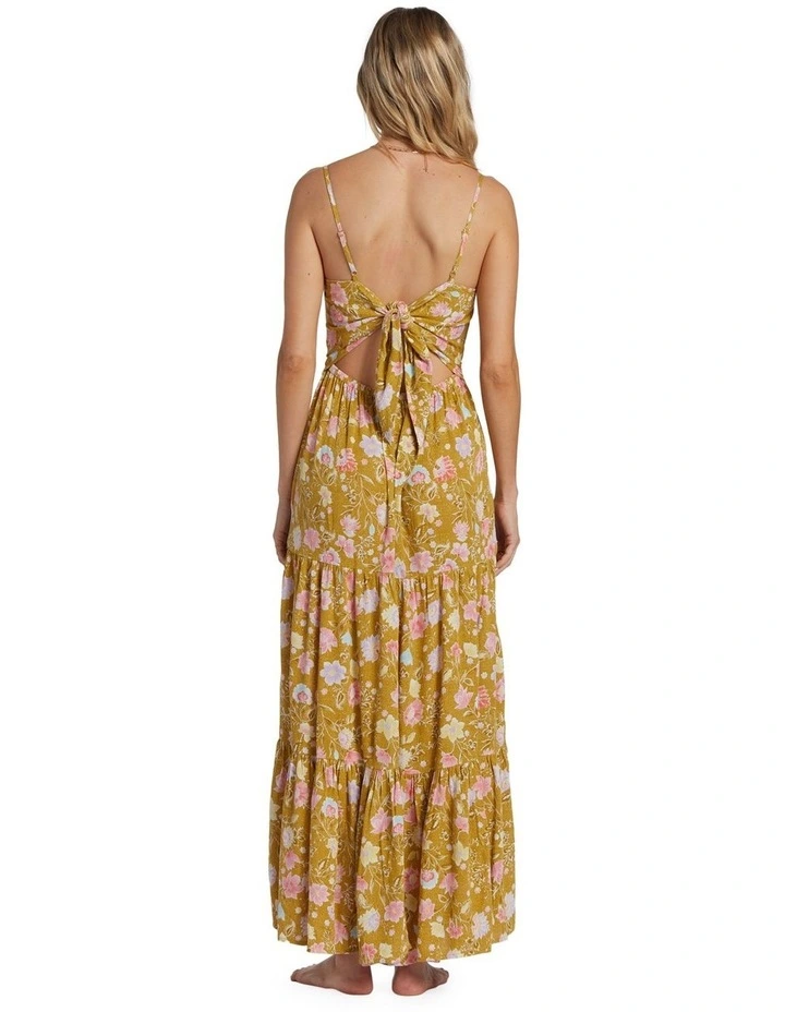 Riviera Romance Dress in Green Envy