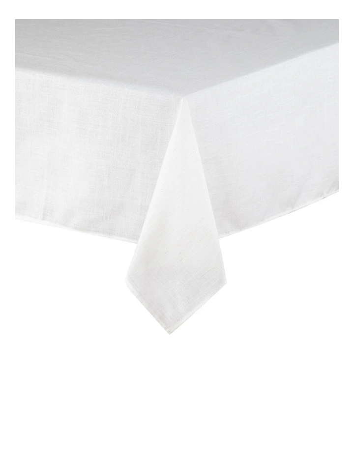 Seno Tablecloth 300cm in White