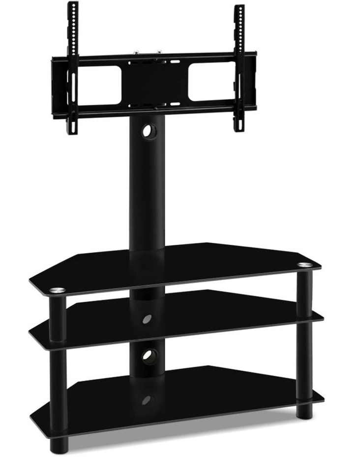 3 Tier Floor TV Stand with Bracket Shelf Mount