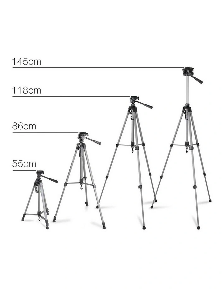 Weifeng 1.45m Professional Camera & Phone Tripod
