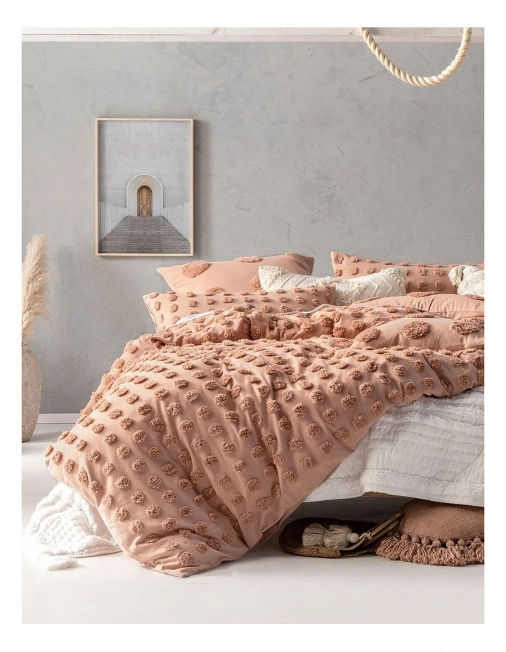 Haze Quilt Cover Set In Maple