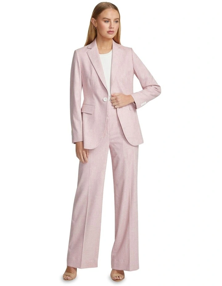 Ebony Eco Suit Jacket in Pink