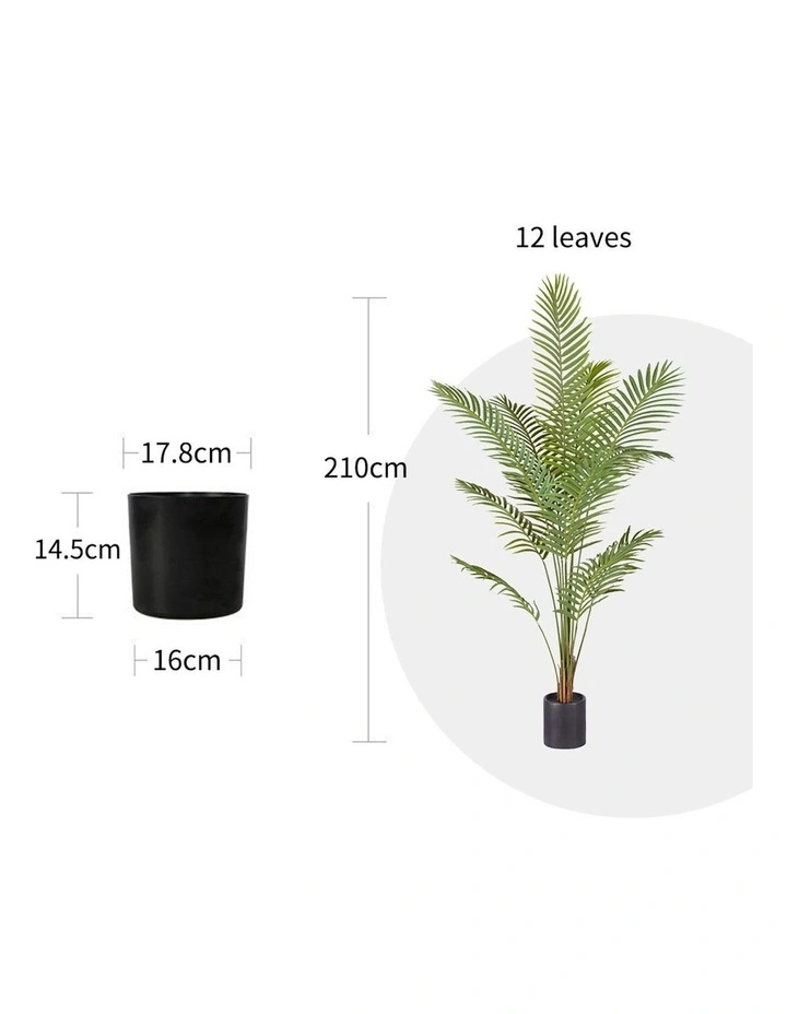 Areca Palm Artificial Plant 210cm in Assorted
