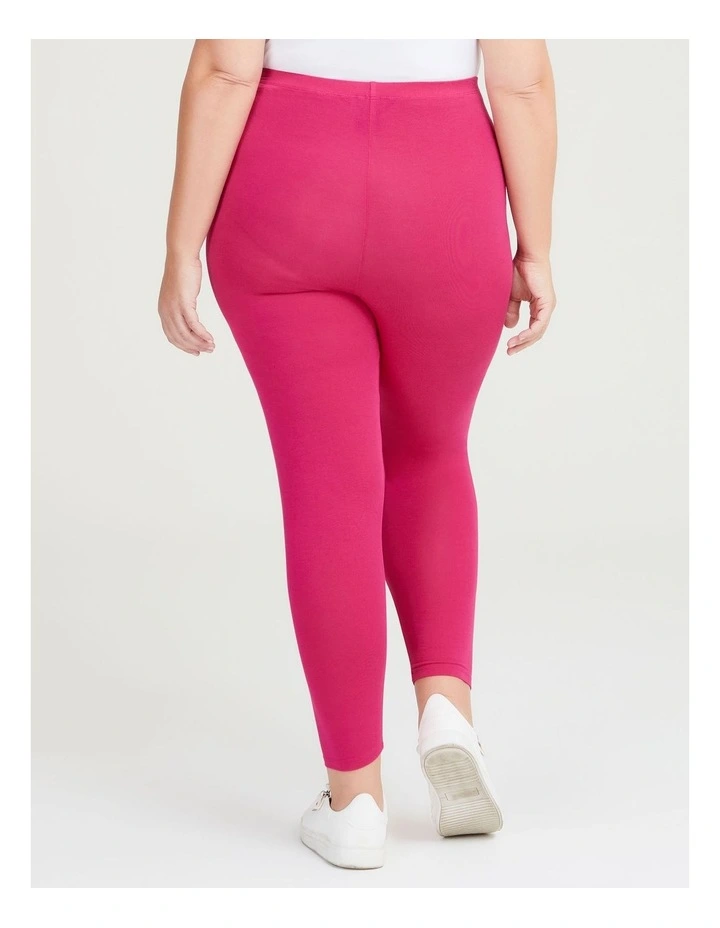 Bamboo Breezy Legging in Candy Pink