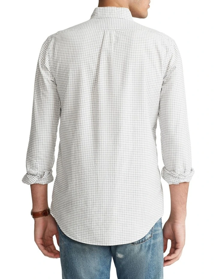 Classic Fit Gingham Oxford Shirt